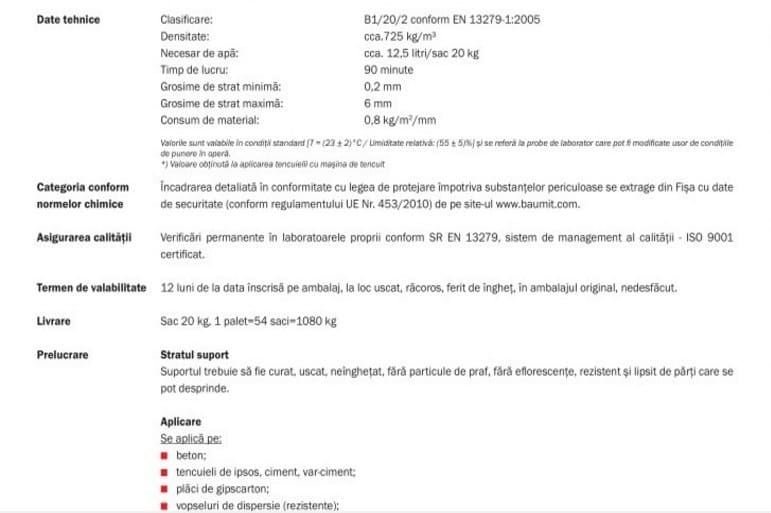 glet baumit fino bello